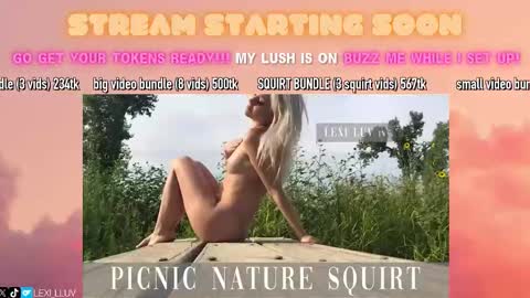 Lexi online show from October 18, 7:29 pm