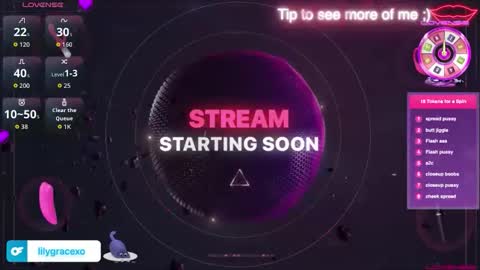 Lily Grace online show from March 26, 12:06 am