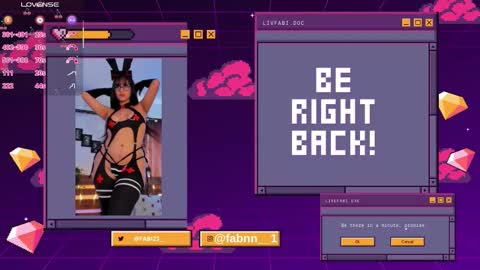 Snapshot of livfabi_ chatting on October 23, 6:31 pm Livfabi online show from October 23, 6:31 pm