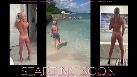 Scarlett online show from January 19, 8:30 pm