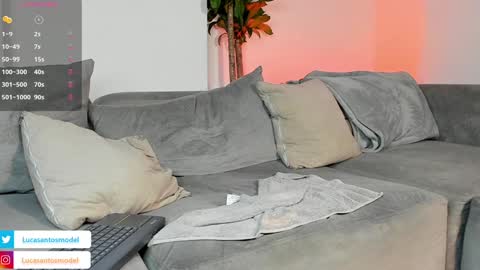 LUCA SANTOS online show from February 6, 7:45 am