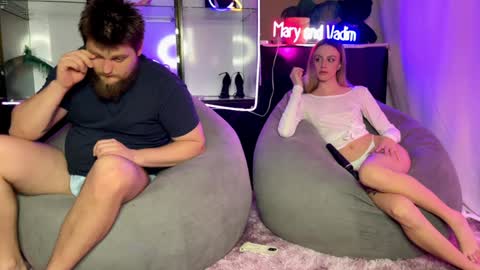 Snapshot of mary_and_vadim chatting on February 4, 1:06 pm Maria and Vadim online show from February 4, 1:06 pm
