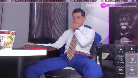 I am Massimo online show from October 28, 7:04 pm