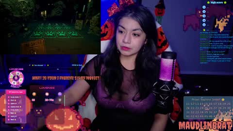 Snapshot of maudlinbrat chatting on October 4, 1:36 am maudLin online show from October 4, 1:36 am