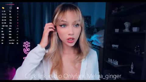 Snapshot of melisa_ginger chatting on September 18, 10:08 am Im Melisa 3 online show from September 18, 10:08 am