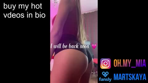 Mia Martskaya online show from November 4, 9:43 am