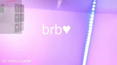 miacarterxxx online show from February 2, 1:36 am