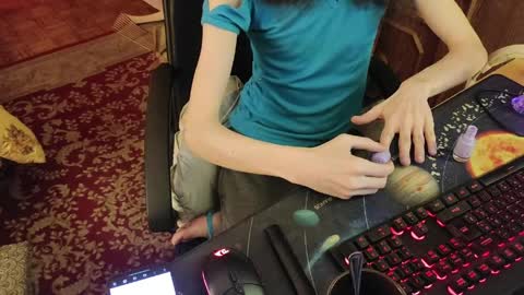 Kristien online show from April 7, 1:18 am