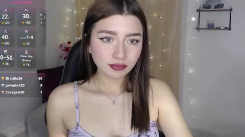 Snapshot of mily_thomson_b chatting on February 20, 11:54 pm Mily online show from February 20, 11:54 pm