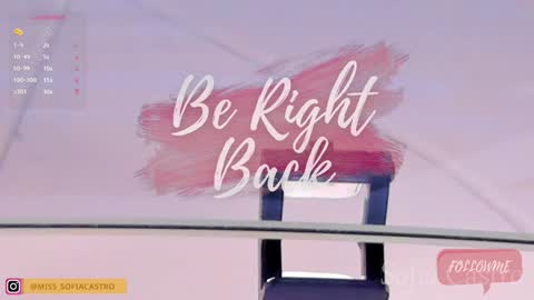 Sofia Castro online show from January 25, 11:55 am