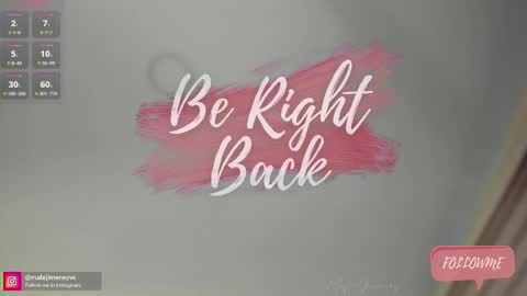 Mafe Jimenez online show from October 1, 12:37 pm