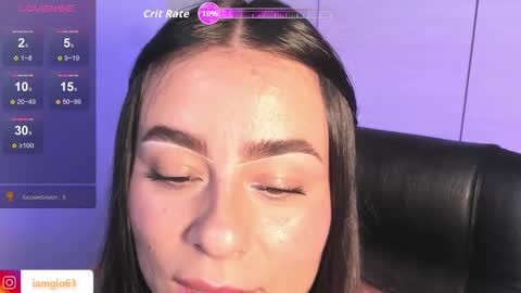 Snapshot of monica_amberr chatting on October 10, 5:46 am I am Gio online show from October 10, 5:46 am