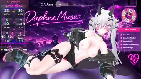 Daphne Musa online show from April 16, 9:50 pm