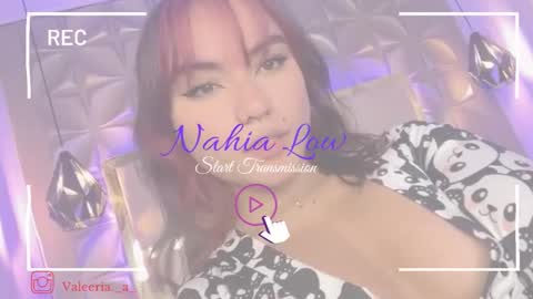 Snapshot of nahia_low chatting on March 6, 2:30 am  Valeria  online show from March 6, 2:30 am