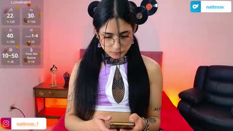 Snapshot of nattrose_ chatting on September 21, 4:00 pm Natt  online show from September 21, 4:00 pm