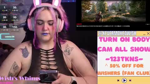 Wishs Playground online show from May 21, 10:00 am