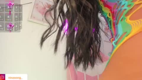 Snapshot of ninawong_ chatting on October 27, 9:26 pm Nina online show from October 27, 9:26 pm