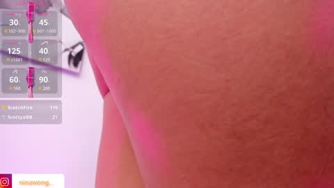 Snapshot of ninawong_ chatting on February 18, 7:09 pm Nina online show from February 18, 7:09 pm