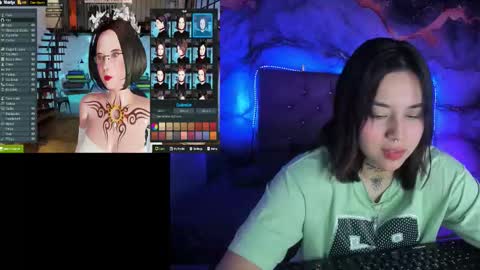 Snapshot of nixielee__ chatting on October 14, 8:45 pm Nixie online show from October 14, 8:45 pm