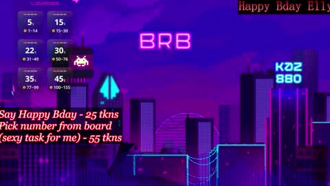 Elly online show from October 26, 12:33 am