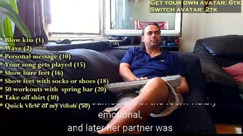 Chris online show from July 15, 11:59 am