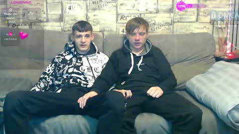 Max tall dark-haired guy with tattoos and Phil blond-haired online show from April 21, 1:20 am