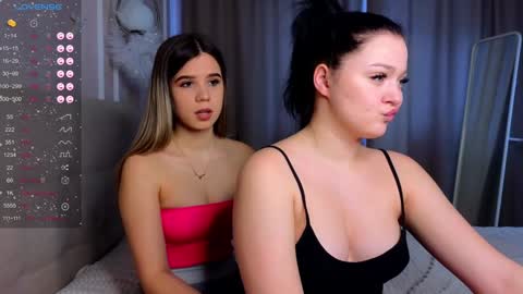 Lora black  and Lili blonde welcome you here online show from January 29, 8:40 am