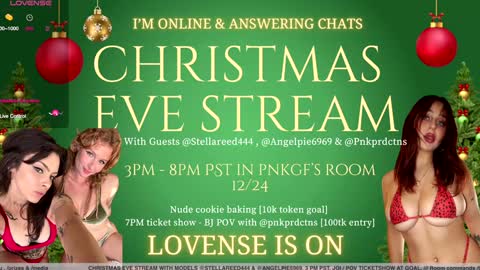 pnkgf online show from December 24, 11:00 pm