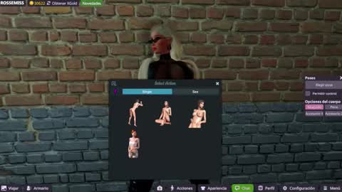 Roxana online show from November 8, 8:34 pm