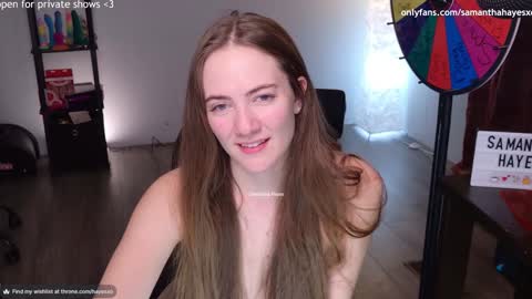 The Real Samantha Hayes haha  online show from January 23, 4:52 am