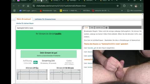 sammy521232 online show from December 31, 10:23 pm