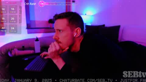 Sebastian online show from January 9, 7:42 am