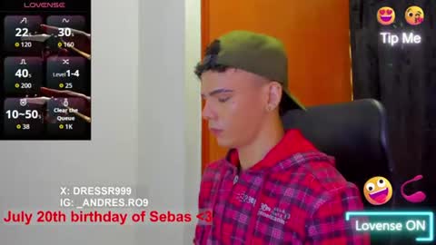 sebas 3 online show from July 19, 12:41 pm