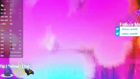 Dean Carter online show from December 14, 11:55 pm