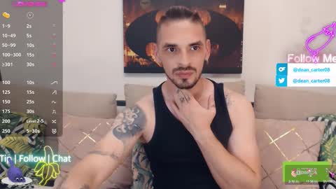 Dean Carter online show from September 9, 10:43 pm