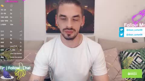 Dean Carter online show from October 17, 10:47 pm