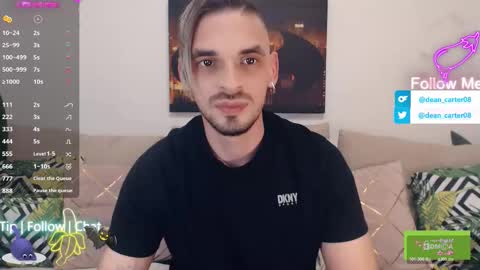 Dean Carter online show from October 18, 10:58 pm