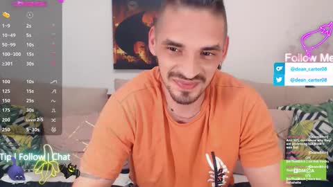 Dean Carter online show from September 10, 10:44 pm