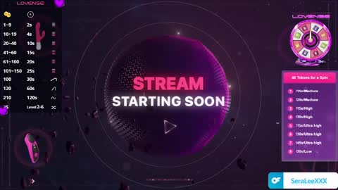 SeraLeeXXX online show from April 13, 5:39 pm