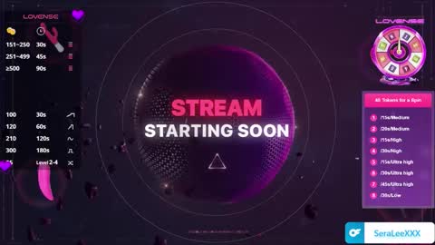 SeraLeeXXX online show from November 4, 5:36 pm