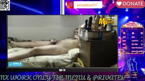 BISEXPRINCE777 online show from March 22, 6:45 pm