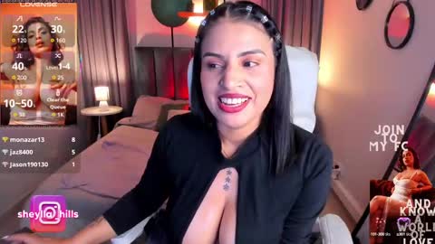 Snapshot of sheyla_hills_ chatting on September 27, 5:16 am Sheyla online show from September 27, 5:16 am