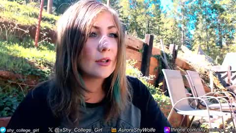 Snapshot of shy_college_girl chatting on October 16, 7:35 pm Aurora Wolfe Shy College Girl Top 16 of all OF Creators online show from October 16, 7:35 pm