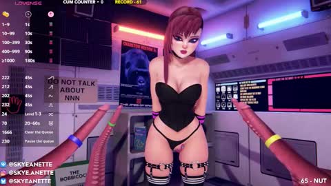 SkyeAnette online show from November 8, 2:47 am