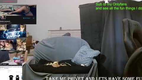 Snapshot of slytherinmylf23 chatting on September 14, 2:58 am Rachel Lawrence online show from September 14, 2:58 am