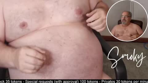 Snapshot of smokymountanman chatting on January 27, 12:01 am smokymountanman online show from January 27, 12:01 am