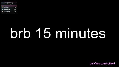 Snapshot of sofiax5 chatting on December 6, 7:48 am Sofi online show from December 6, 7:48 am