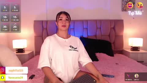 Sophia Carson online show from January 10, 10:15 pm