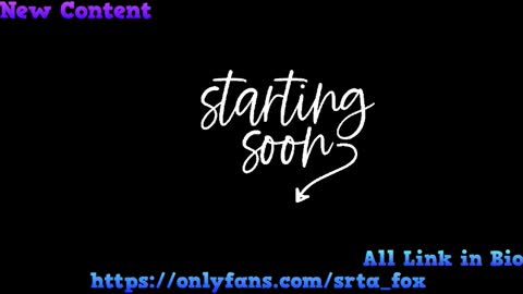 Srta. Fox online show from February 26, 11:02 am