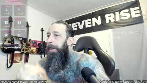 StevenRiseNYC online show from January 9, 1:44 am